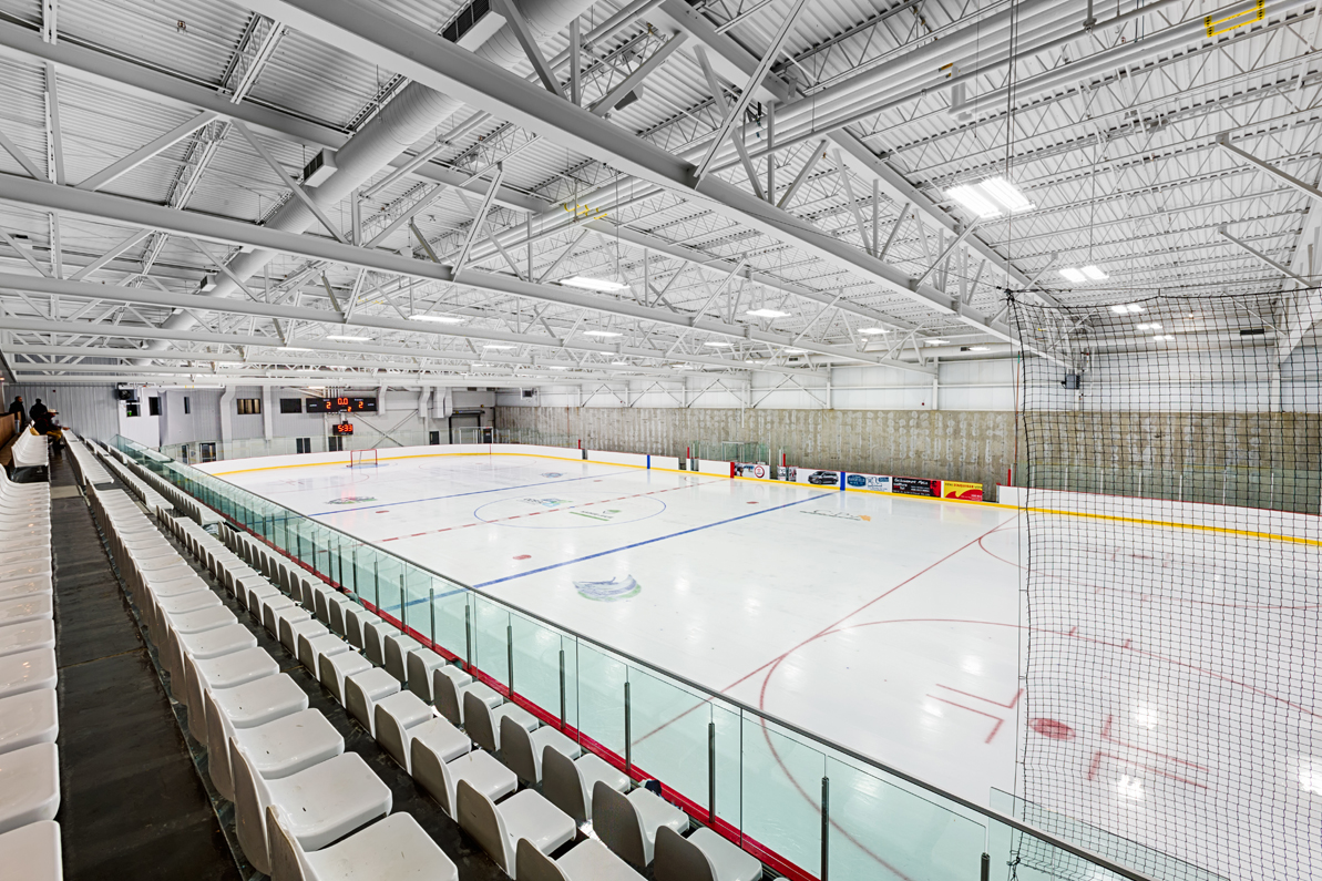 Travaux de rénovation majeure de l'aréna HARTLANDMONAHAN Lavacon